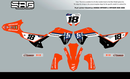 HONDA FACTORY SERIES 26 GRAPHIC KIT
