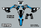HONDA BACK IN BLACK GRAPHIC KIT
