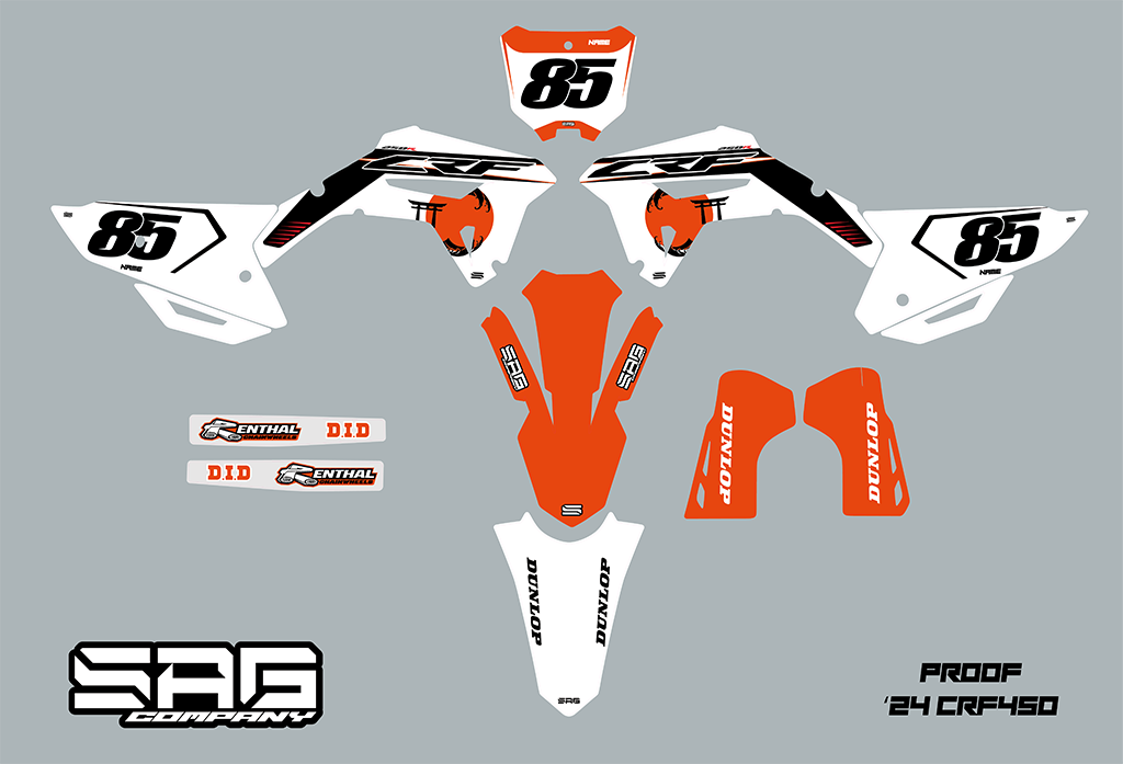 HONDA RISING SUN GRAPHIC KIT