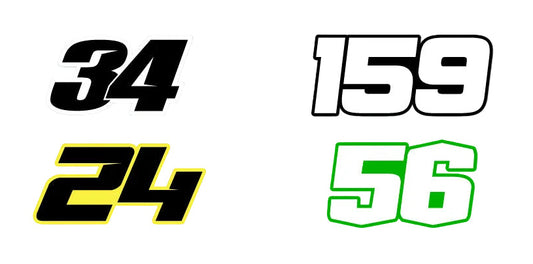 CONTOUR CUT NUMBERS