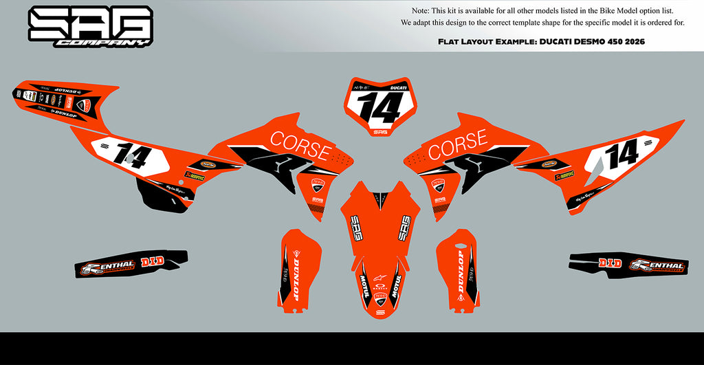 DUCATI JET SERIES GRAPHIC KIT