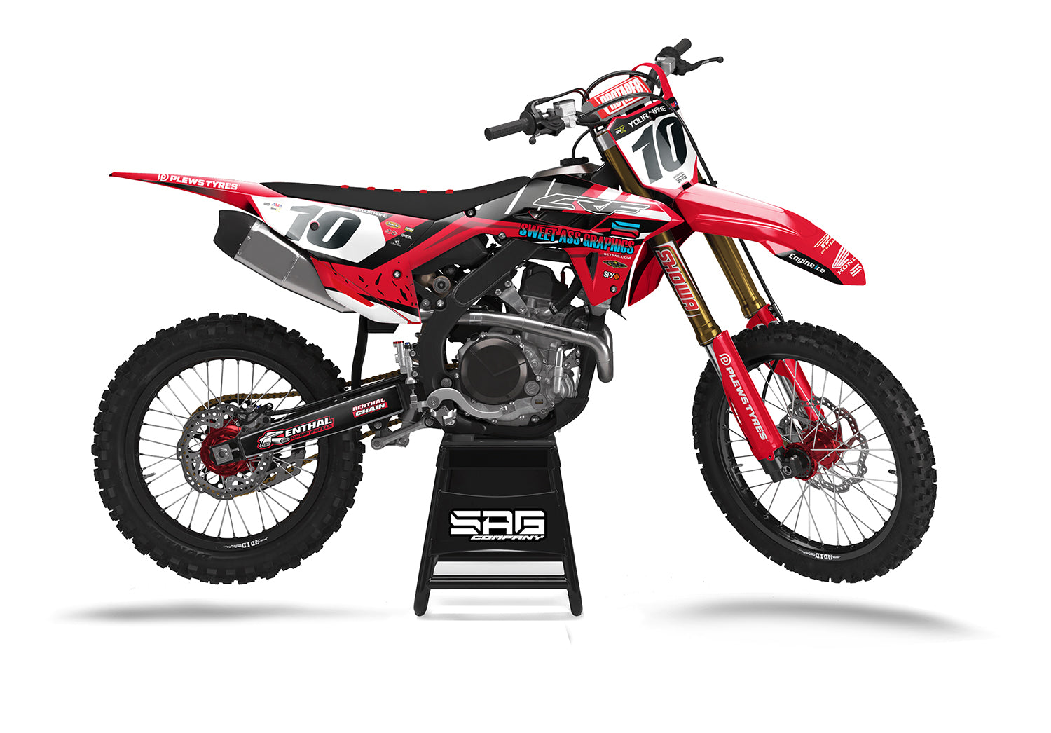 2024 Honda CRF450 Edge Series Graphics Kit