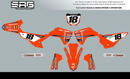 HONDA STRIKE SERIES GRAPHIC KIT
