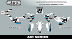 2023-2024 Husqvarna FC and TC Air Series Graphics Kit by Sag Company
