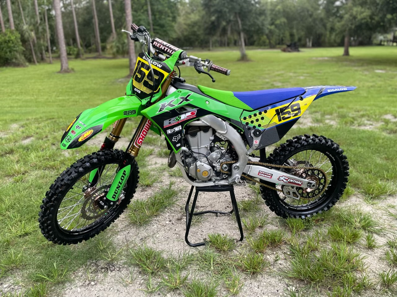 2025 KX450 Custom Graphics Kit by Sag Company