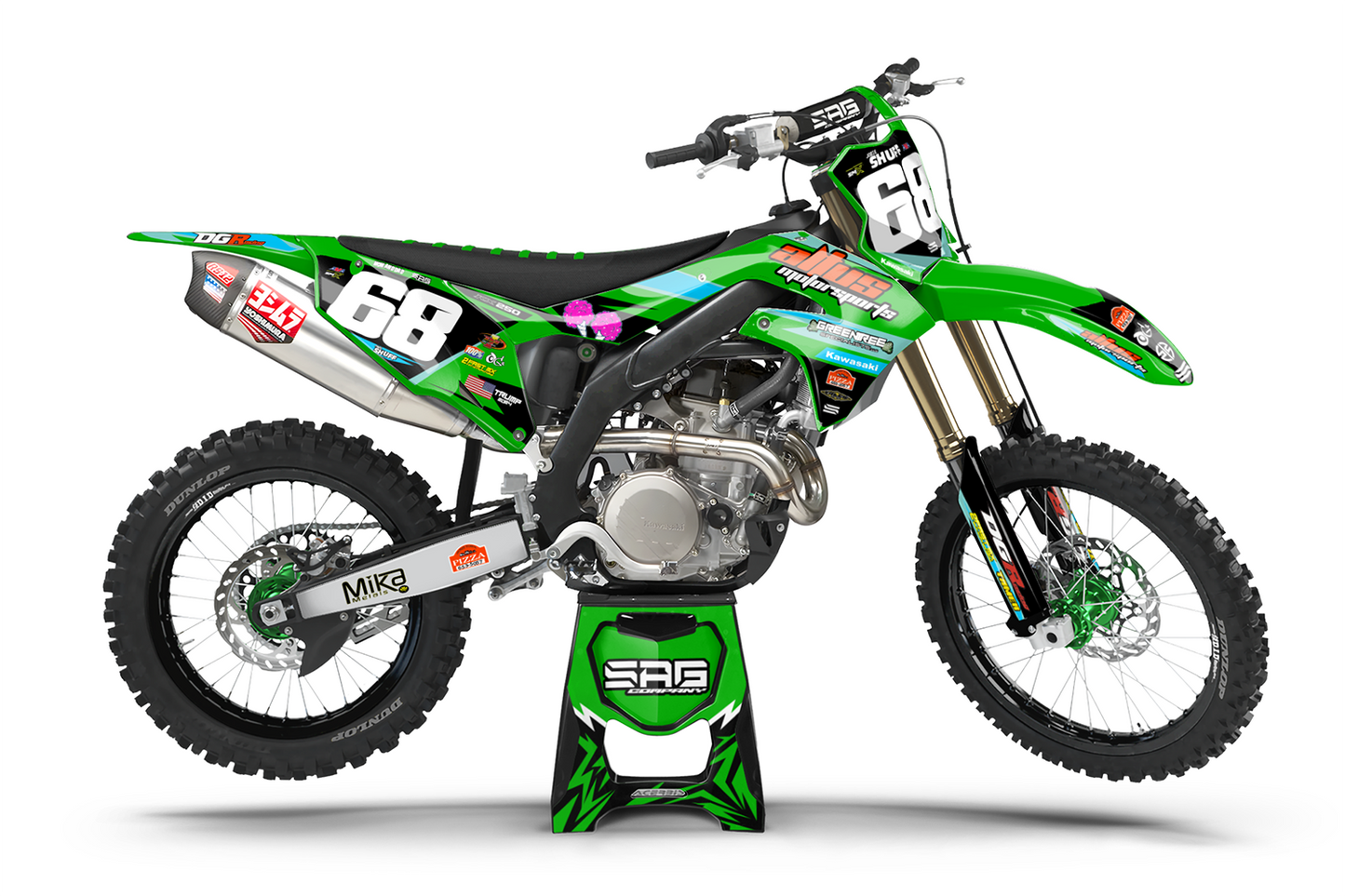 CUSTOM DIRT BIKE GRAPHIC KITS