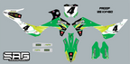 KAWASAKI FLIGHT HI VIS GRAPHIC KIT