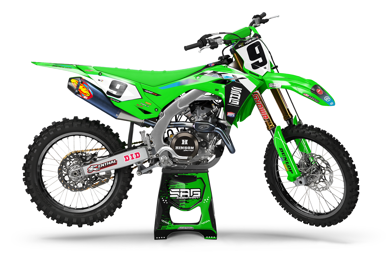 KAWASAKI FACTORY SERIES GRAPHIC KIT