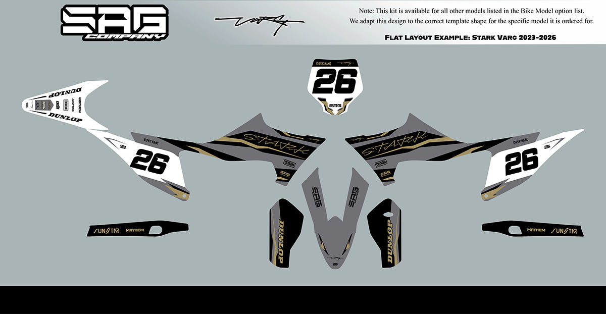 STARK VARG PENNI SERIES GRAPHIC KIT