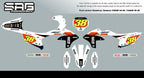 Yamaha YZ450F 70th Anniversary Graphics Kit by Sag Company